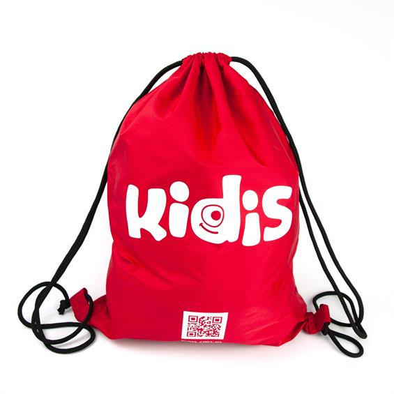 Рюкзак подарунковий Kidis 35 х 45 см, червоний (000004019) - зображення 1