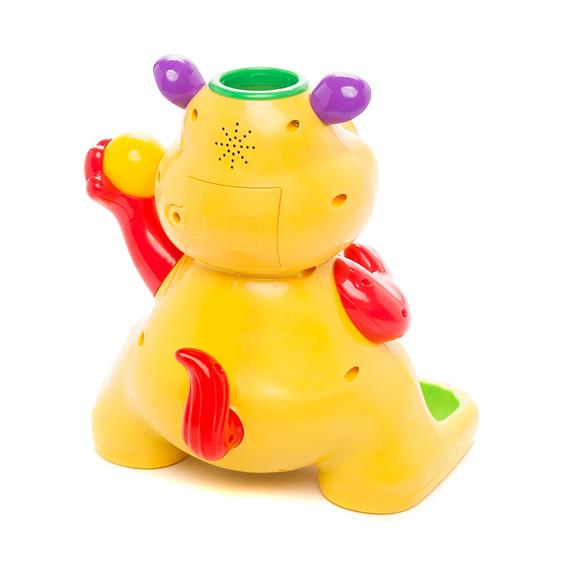 Розвивальна іграшка Kiddieland Гіпопотам-жонглер (049890) - зображення 7