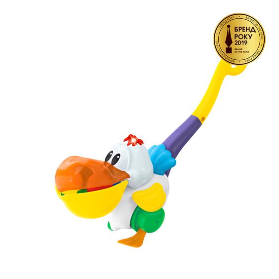 Музична каталка Kiddieland Пелікан-витівник українською (054916) - зображення 3