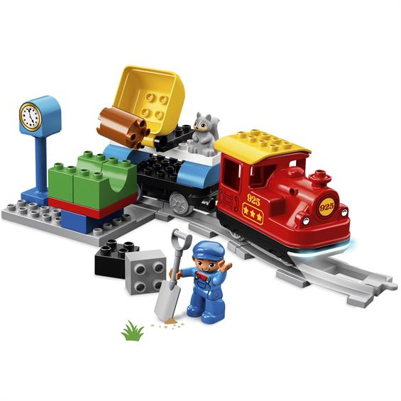 Конструктор LEGO® DUPLO® Town Потяг на паровій тязі 59 деталей (10874) - зображення 8