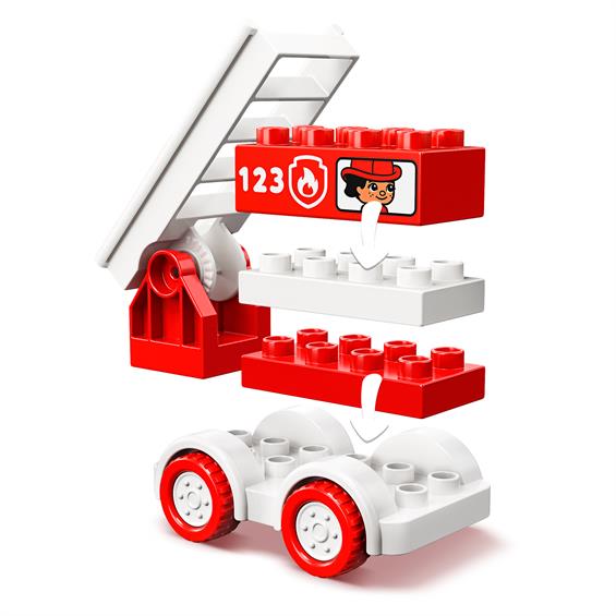 Конструктор LEGO® DUPLO® My First Пожежна машина 6 деталей (10917) - зображення 7