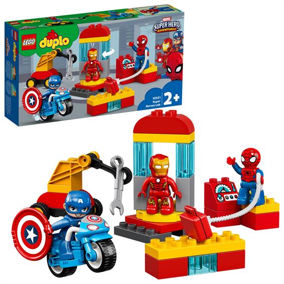 Конструктор LEGO® DUPLO® Super Heroes Лабораторія супергероїв 30 деталей (10921) - зображення 4