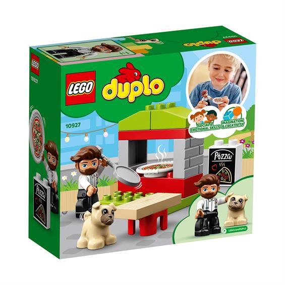 Конструктор LEGO® DUPLO® Town Ятка з піцою 18 деталей (10927) - зображення 5