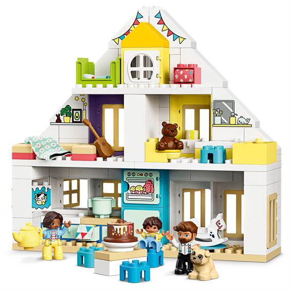 Конструктор LEGO® DUPLO® Town Модульний іграшковий будиночок 129 деталей (10929) - зображення 2