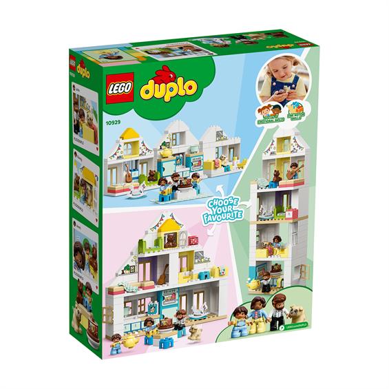 Конструктор LEGO® DUPLO® Town Модульний іграшковий будиночок 129 деталей (10929) - зображення 3