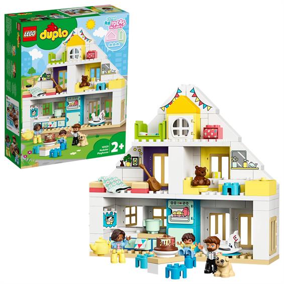 Конструктор LEGO® DUPLO® Town Модульний іграшковий будиночок 129 деталей (10929) - зображення 4