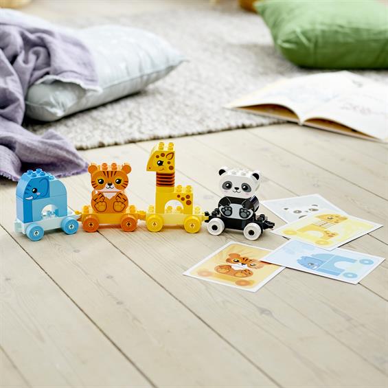 Конструктор LEGO® DUPLO® Creative Play Потяг із тваринами 15 деталей (10955) - зображення 2