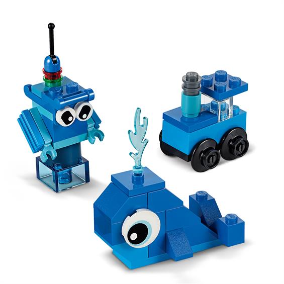 Конструктор LEGO® Classic Сині кубики для творчості 52 деталі (11006) - зображення 5