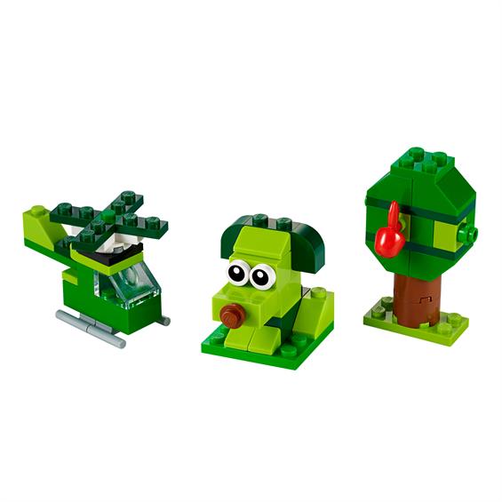 Конструктор LEGO® Classic Зелені кубики для творчості 60 деталей (11007) - зображення 2
