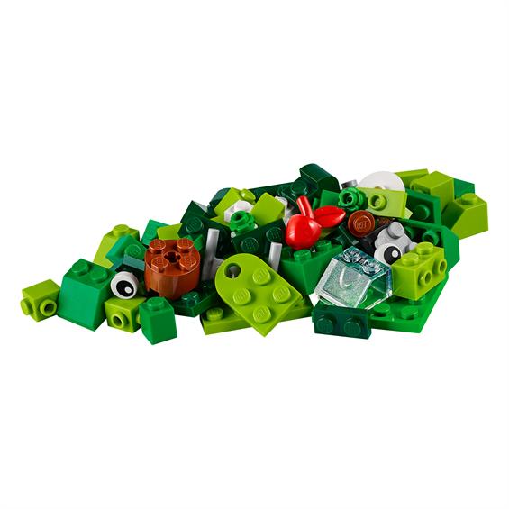 Конструктор LEGO® Classic Зелені кубики для творчості 60 деталей (11007) - зображення 6