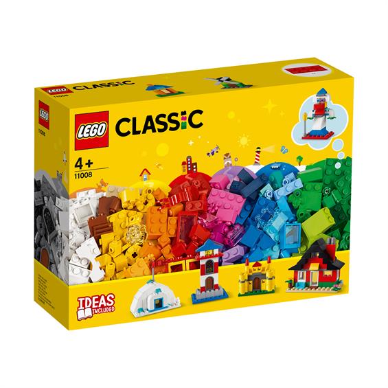 Конструктор LEGO® Classic Кубики та будинки 270 деталей (11008) - зображення 1