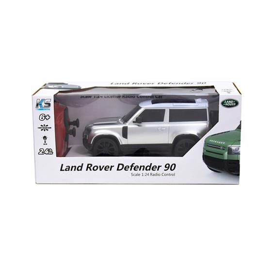 Автомобіль KS Drive на р/к Land Rover New Derender сріблястий 1:24 (124GDES) - зображення 3