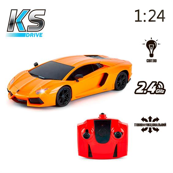Автомобіль KS Drive на р/к Lamborghini Aventador LP 700-4 помаранчевий 1:24 (124GLBO) - зображення 1