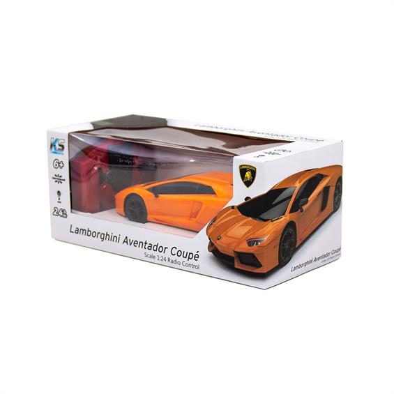Автомобіль KS Drive на р/к Lamborghini Aventador LP 700-4 помаранчевий 1:24 (124GLBO) - зображення 2