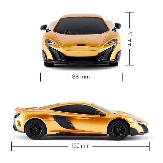 Автомобіль KS Drive на р/к McLaren 675LT золотий 1:24 (124GMGL) - зображення 1