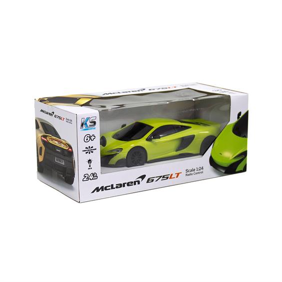 Автомобіль KS Drive на р/к McLaren 675LT зелений 1:24 (124GMGR) - зображення 4
