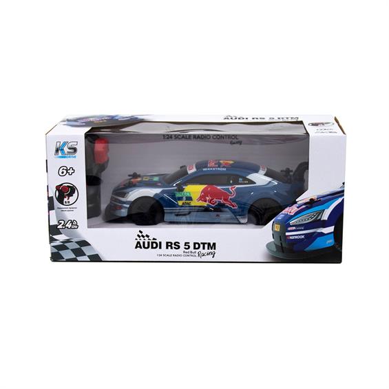 Автомобіль KS Drive на р/к Audi RS 5 DTM Red Bull блакитний 1:24 (124RABL) - зображення 3