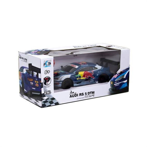 Автомобіль KS Drive на р/к Audi RS 5 DTM Red Bull блакитний 1:24 (124RABL) - зображення 4