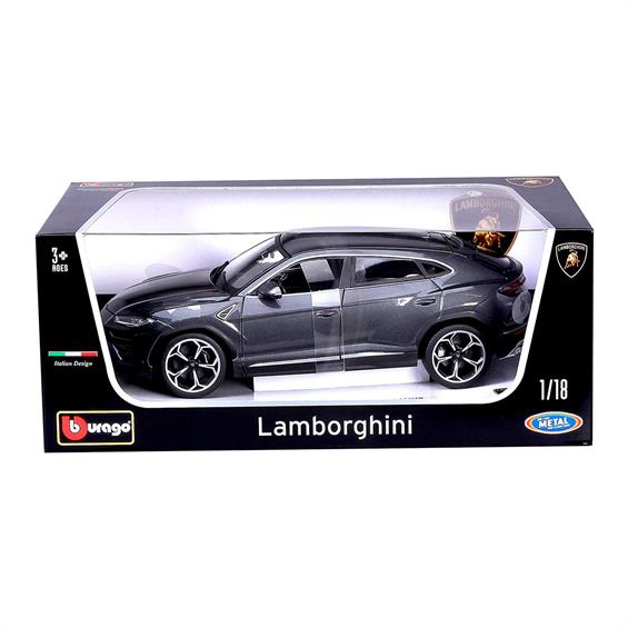 Автомодель Bburago Lamborghini Urus сірий металік 1:18 (18-11042G) - зображення 1