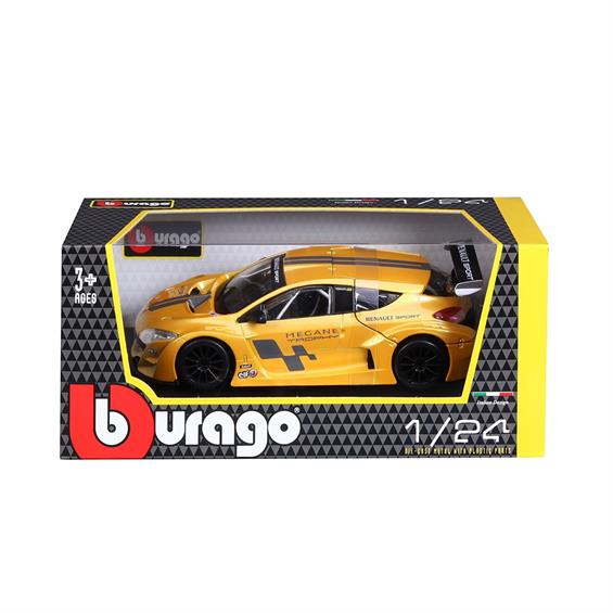 Автомодель Bburago Renault Megane Trophy жовтий металік 1:24 (18-22115) - зображення 1