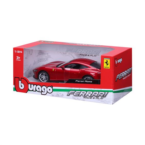 Автомодель Bburago Ferrari Roma червоний метал 1:24 (18-26029 red) - зображення 4