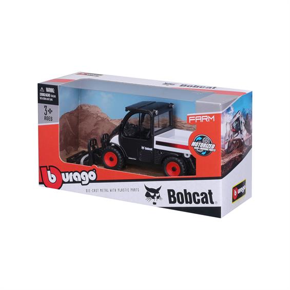 Модель Bburago Навантажувач Bobcat Toolcat 5600 10 см (18-31806) - зображення 1