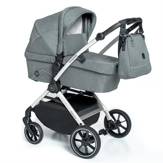 Дитяча коляска Baby Design Smooth 07 gray (203176) - зображення 3