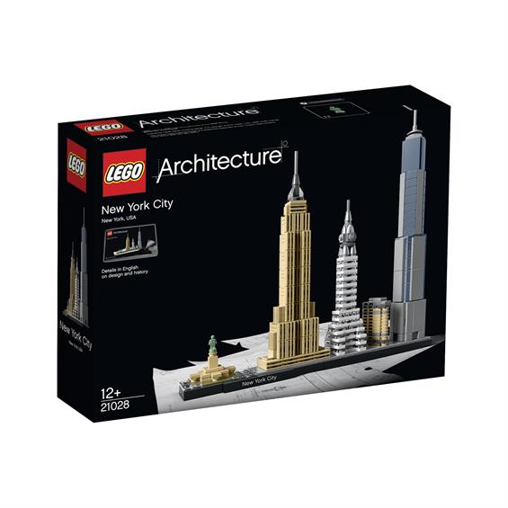 Конструктор LEGO® Architecture Нью-Йорк 598 деталей (21028) - зображення 5