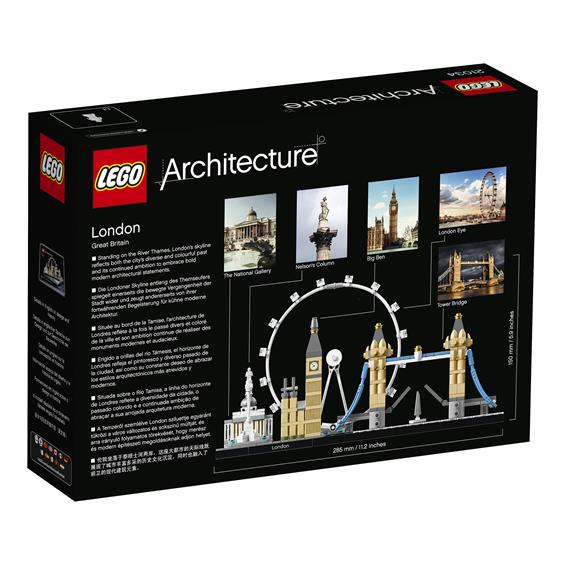 Конструктор LEGO® Architecture Лондон 468 деталей (21034) - зображення 8