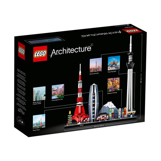 Конструктор LEGO® Architecture Токіо 547 деталей (21051) - зображення 3