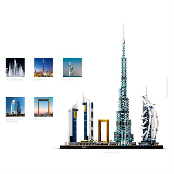 Конструктор LEGO® Architecture Дубай 740 деталей (21052) - зображення 5