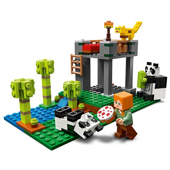 Конструктор LEGO® Minecraft™ Ферма панд 204 деталі (21158) - зображення 2