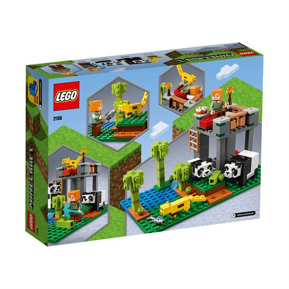 Конструктор LEGO® Minecraft™ Ферма панд 204 деталі (21158) - зображення 3