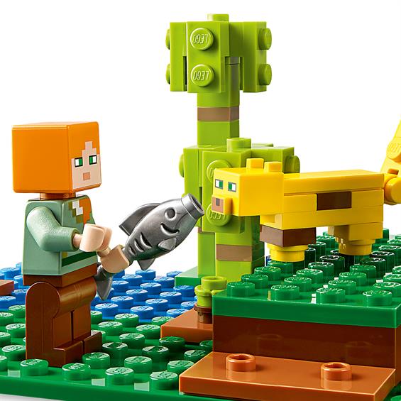 Конструктор LEGO® Minecraft™ Ферма панд 204 деталі (21158) - зображення 6
