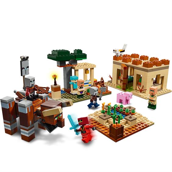 Конструктор LEGO® Minecraft™ Напад шкідників 562 деталі (21160) - зображення 5