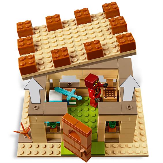 Конструктор LEGO® Minecraft™ Напад шкідників 562 деталі (21160) - зображення 6