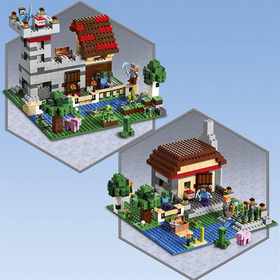 Конструктор LEGO® Minecraft™ Верстак 3.0 The Crafting Box 564 деталі (21161) - зображення 3