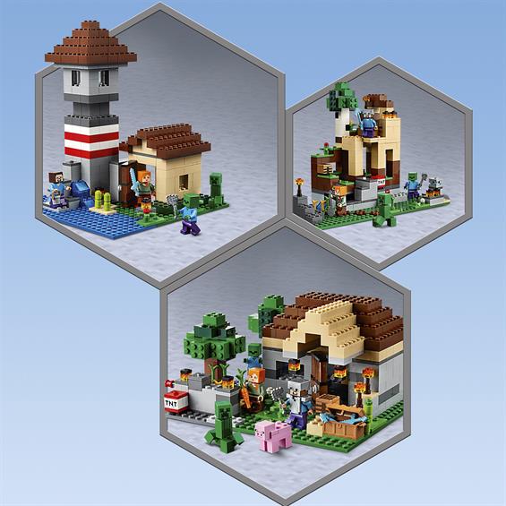 Конструктор LEGO® Minecraft™ Верстак 3.0 The Crafting Box 564 деталі (21161) - зображення 4