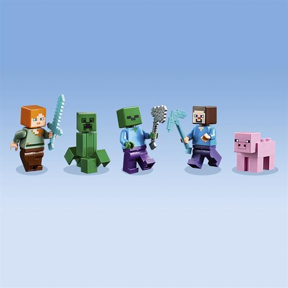 Конструктор LEGO® Minecraft™ Верстак 3.0 The Crafting Box 564 деталі (21161) - зображення 6
