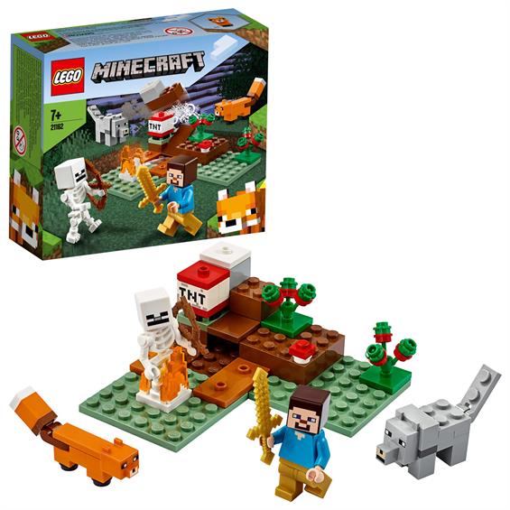 Конструктор LEGO® Minecraft™ Пригода в тайзі 74 деталі (21162) - зображення 4
