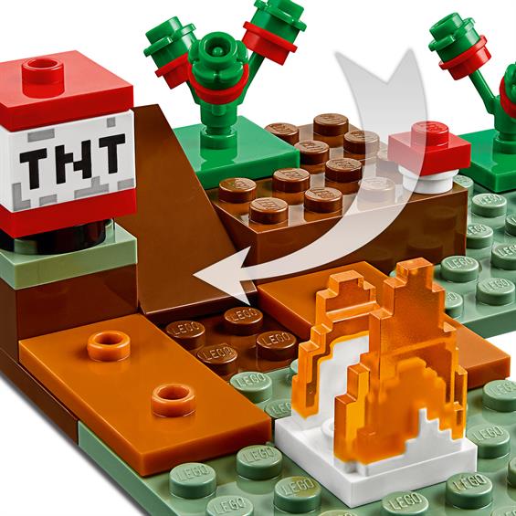 Конструктор LEGO® Minecraft™ Пригода в тайзі 74 деталі (21162) - зображення 7