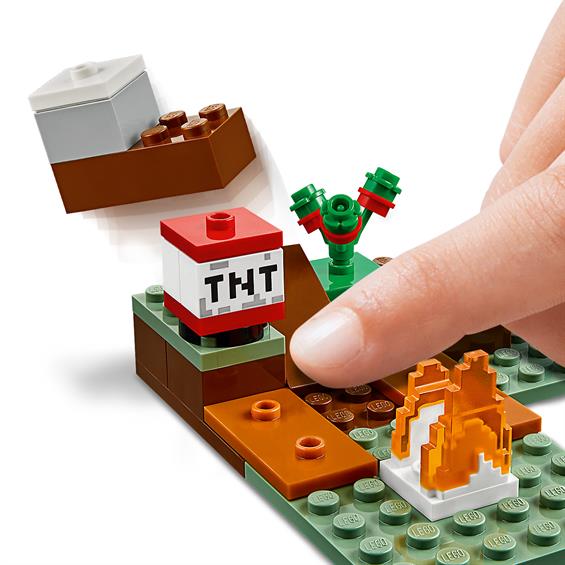 Конструктор LEGO® Minecraft™ Пригода в тайзі 74 деталі (21162) - зображення 8