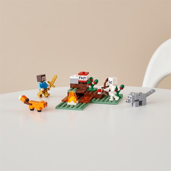 Конструктор LEGO® Minecraft™ Пригода в тайзі 74 деталі (21162) - зображення 10