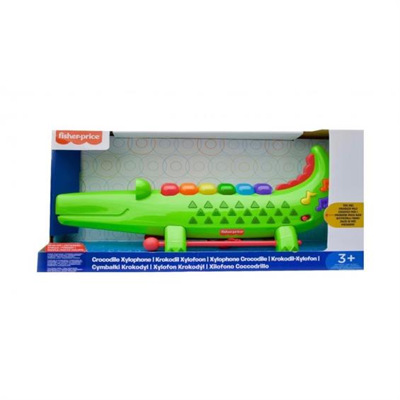 Музична іграшка Fisher-Price Ксилофон Яскравий крокодил (22282) - зображення 3