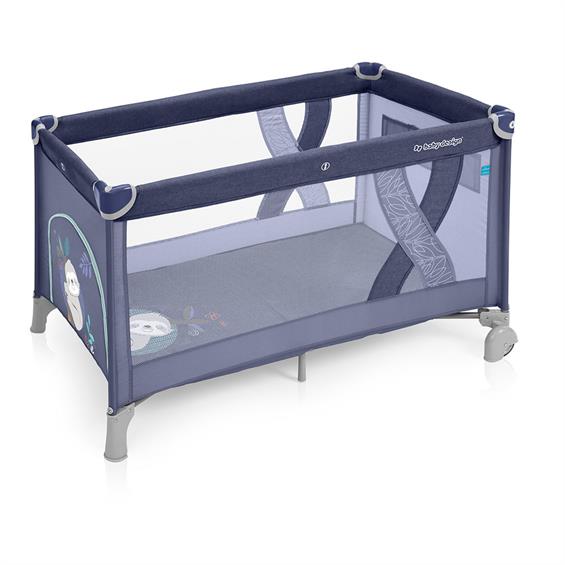 Манеж-ліжечко Baby Design Simple 03 blue (292576) - зображення 1