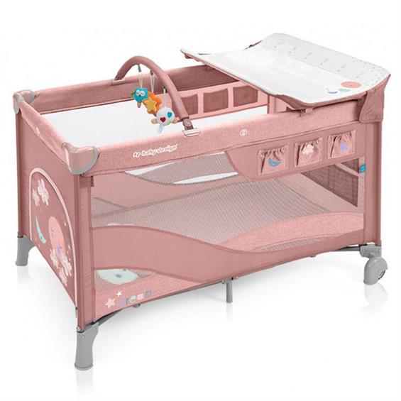 Манеж-ліжечко Baby Design Dream New 08 pink (292781) - зображення 1