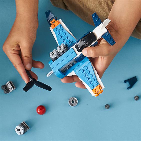Конструктор LEGO® Creator Гвинтовий літак 128 деталей (31099) - зображення 8