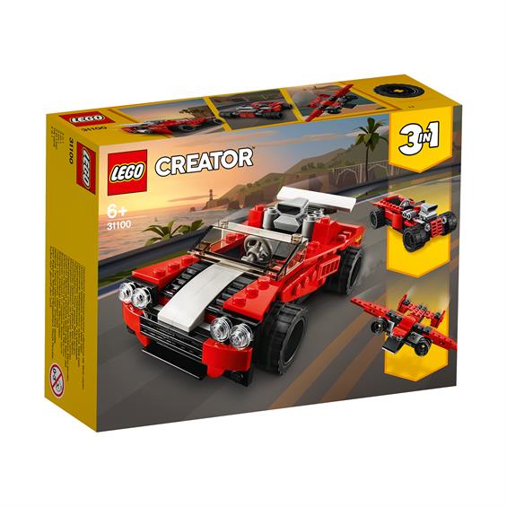 Конструктор LEGO® Creator Спортивний автомобіль 134 деталі (31100) - зображення 1