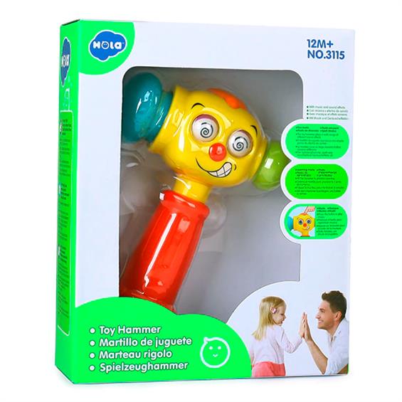 Інтерактивна іграшка Hola Toys Веселий молоточок (3115) - зображення 4