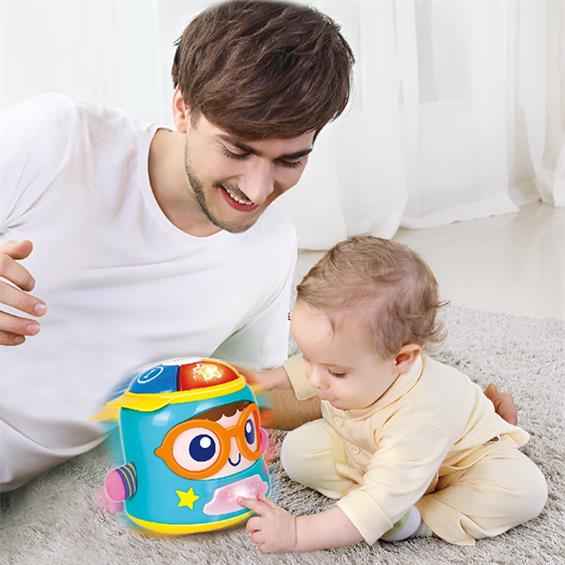Інтерактивна іграшка-нічник Hola Toys Щасливий малюк (3122) - зображення 1
